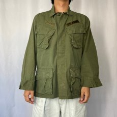 画像2: 60's U.S.ARMY ジャングルファティーグジャケット 3rd SMALL SHORT (2)