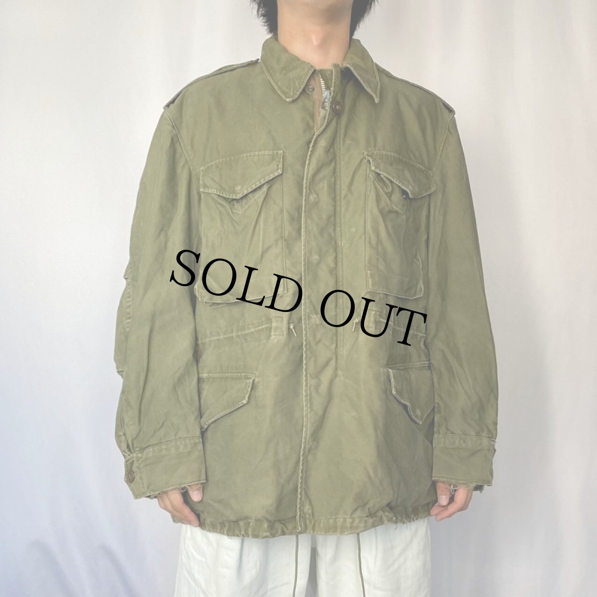 画像2: 50's US.ARMY M-51 フィールドジャケット MEDIUM SHORT (2)