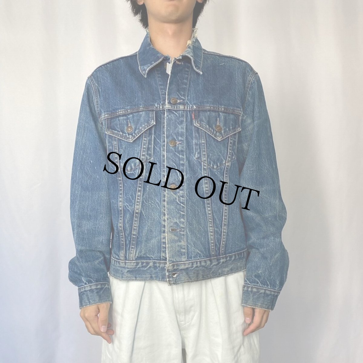 画像2: 80's Levi's 70505 デニムジャケット (2)