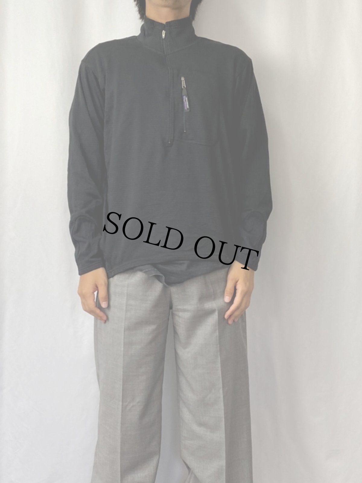 画像2: 2000's Patagonia USA製 Rシリーズ R1 POLARTEC プルオーバーフリースジャケット L (2)