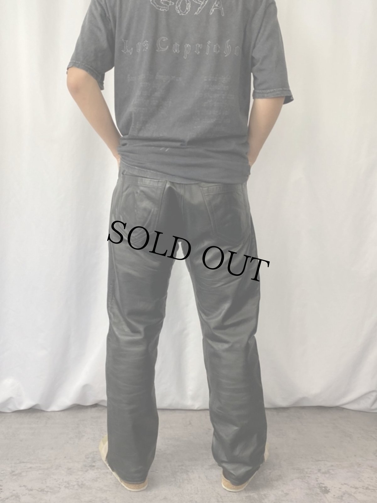 画像3: Steve's レザーパンツ W31 (3)