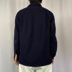 画像3: 70's PENDLETON USA製 オープンカラーウールシャツ L (3)