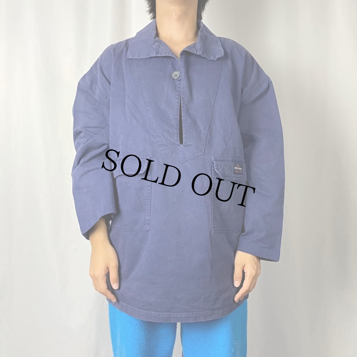 画像2: Mat de Misaine FRANCE製 フィッシャーマンスモック SIZE5 (2)