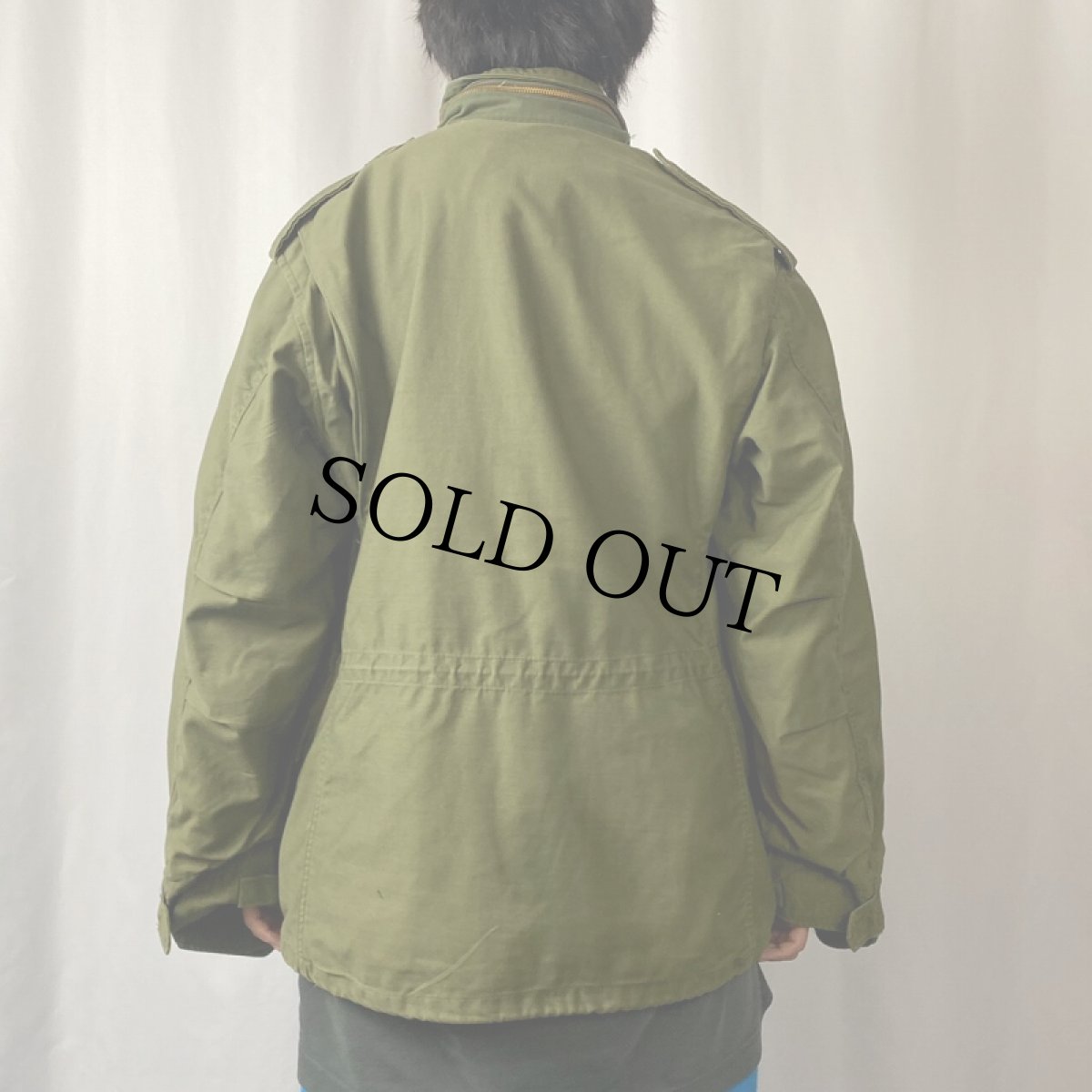 画像3: 80's U.S.MILITARY M-65 フィールドジャケット 3rd MEDIUM-SHORT (3)