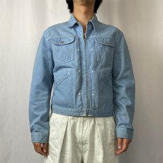 画像2: 60's Wrangler 22MJZ USA製 縦ベル カツラギジャケット SIZE38 (2)