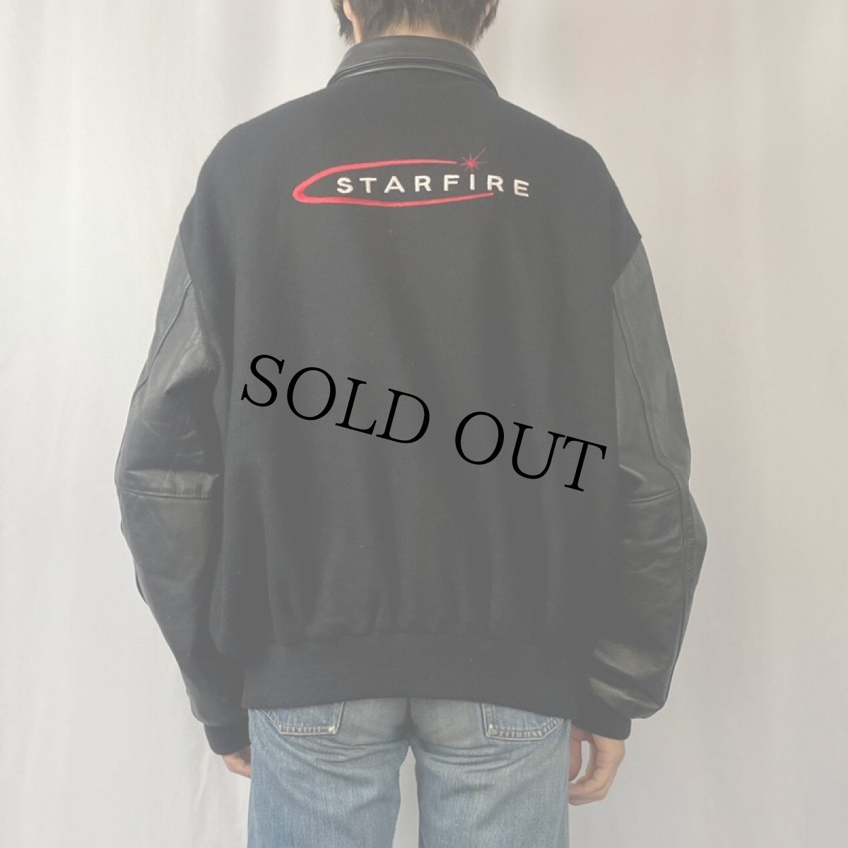 画像4: 90's Settlemier's ”Sun Microsystems" 企業ロゴ刺繍スタジャン XL (4)