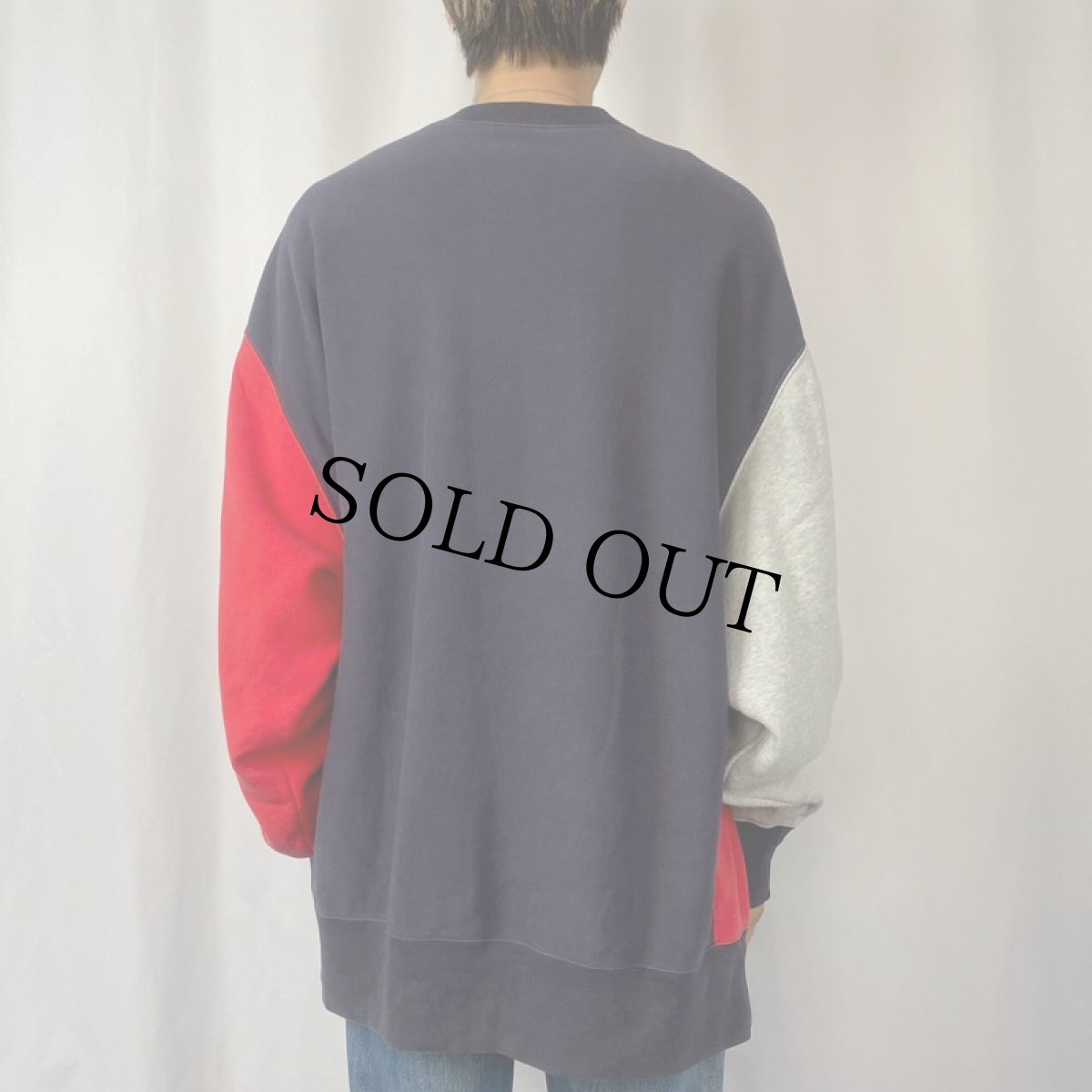 画像3: Champion REVERSE WEAVE パネル切り替え スウェット 3XL (3)