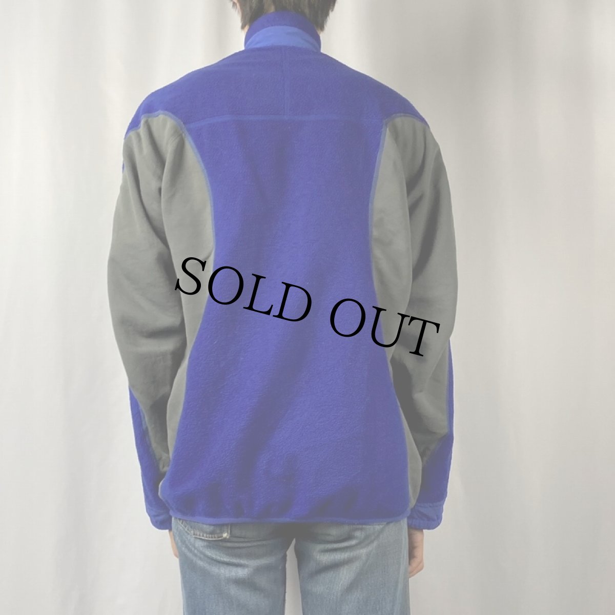 画像3: 90's Patagonia パーシャルエクリプス フリースジップジャケット XL (3)