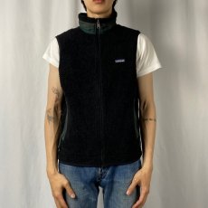 画像2: 90's Patagonia P.E.F レトロXフリースベスト 初期型 BLACK M (2)