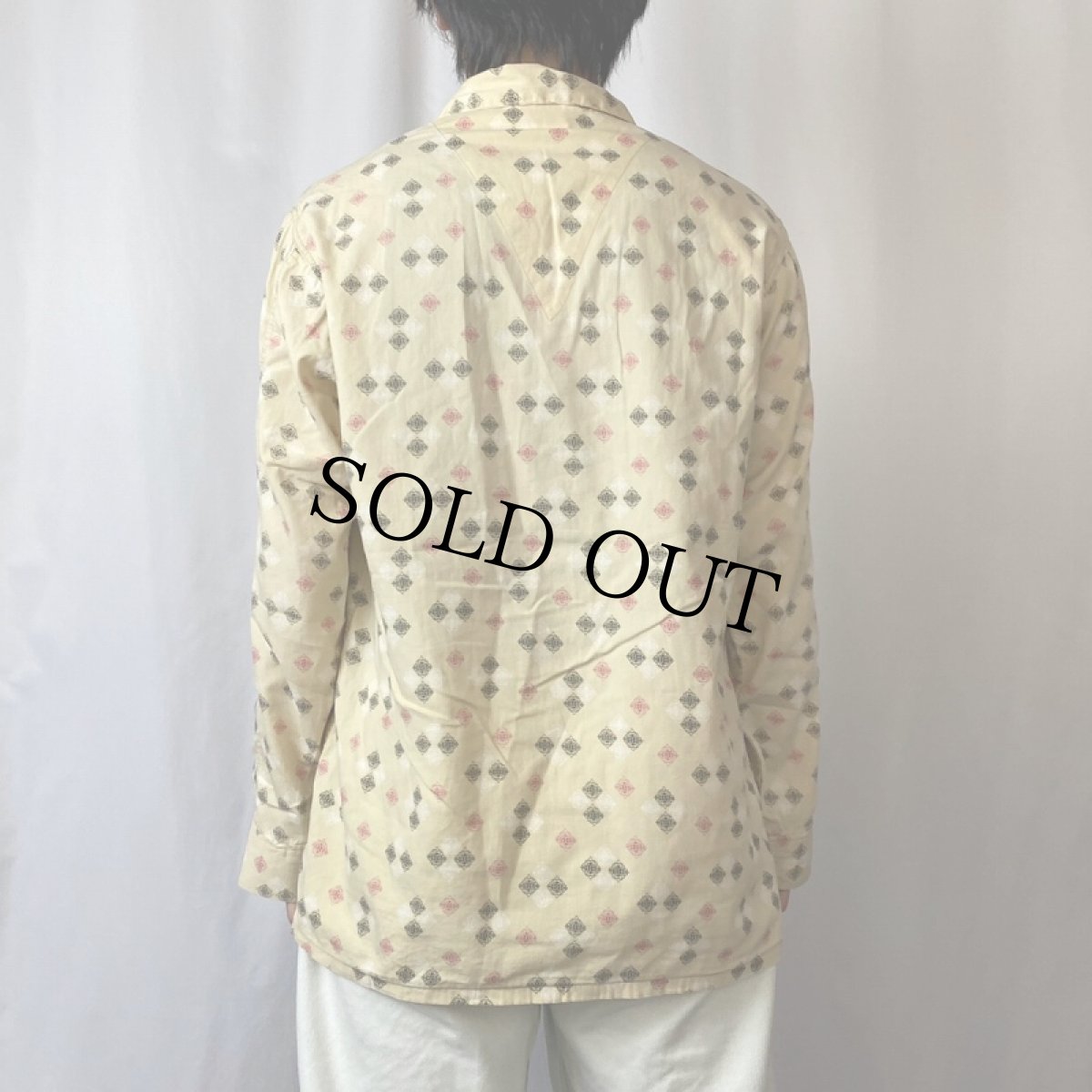 画像3: 60's PENNEY'S TOWNCRAFT 総柄 パジャマシャツ M (3)