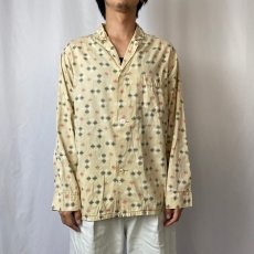 画像2: 60's PENNEY'S TOWNCRAFT 総柄 パジャマシャツ M (2)