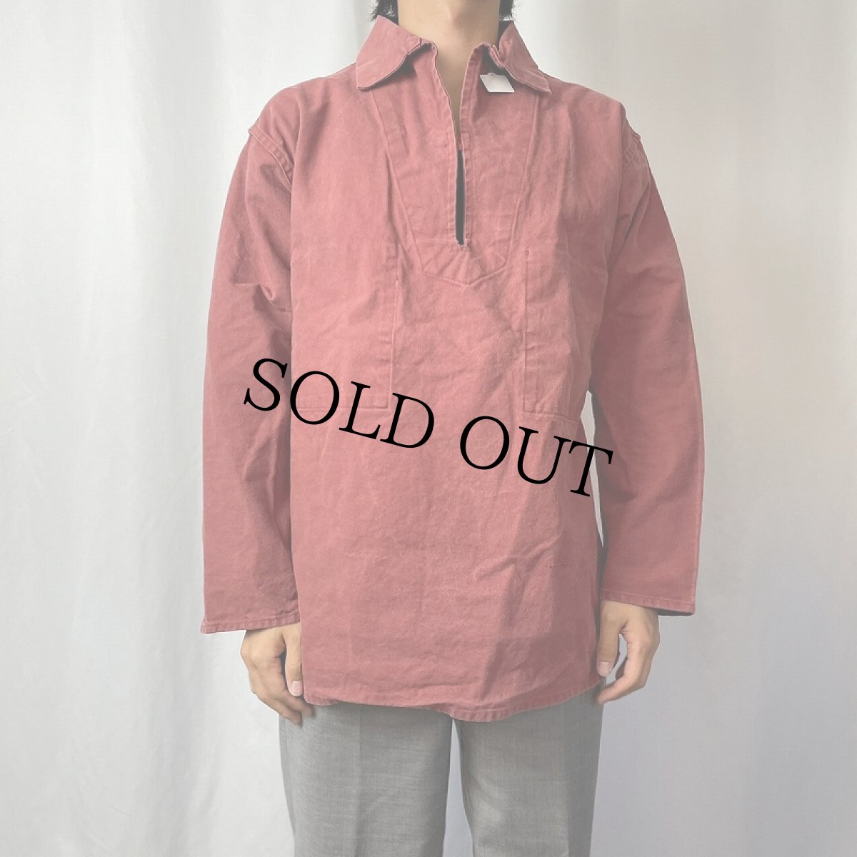 画像2: FRANCE製 フィッシャーマンスモック SIZE46 (2)