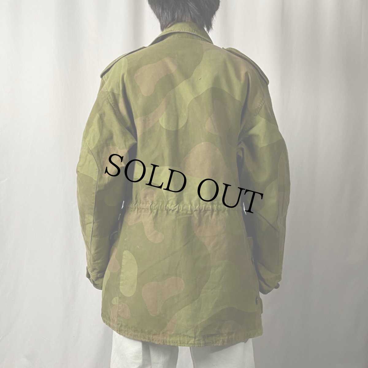 画像3: 80's〜 ノルウェー軍 M-85 フィンランドカモ柄 フィールドジャケット (3)