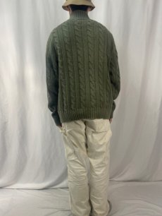 画像4: POLO Ralph Lauren プルオーバーシルクニットセーター XL (4)