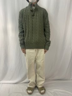 画像2: POLO Ralph Lauren プルオーバーシルクニットセーター XL (2)