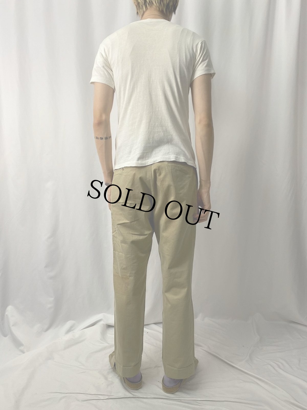 画像4: 60's Russell Southern USA製 "KEYSTONE BOY STATE" 染み込みプリントTシャツ M (4)