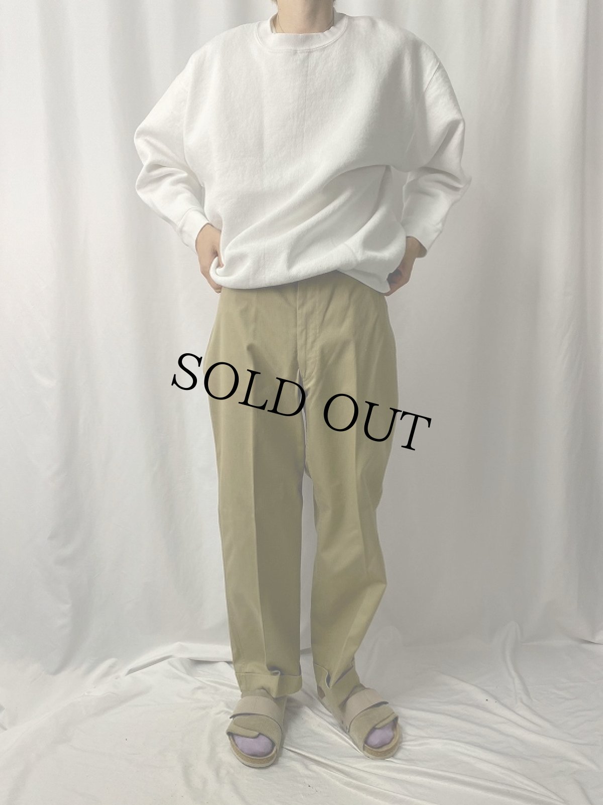 画像2: 60's JCPenney BIGMAC チノトラウザーズ W34 (2)