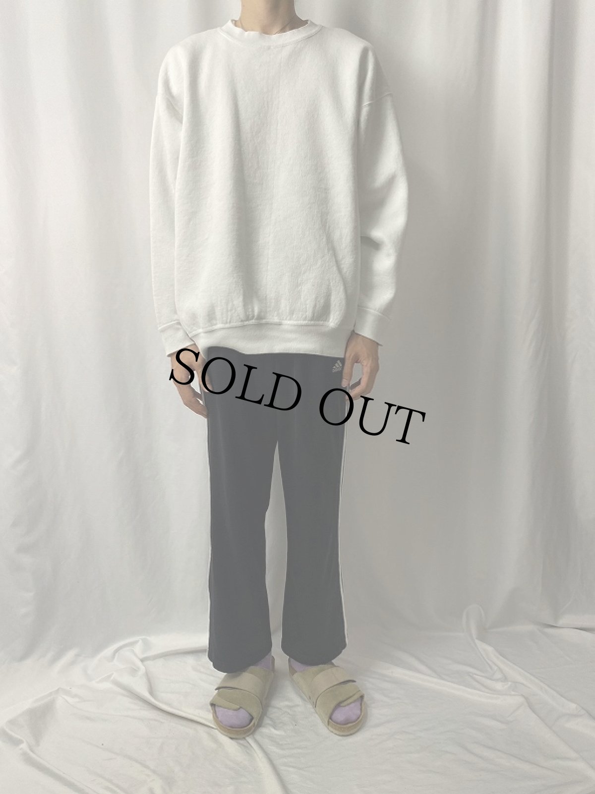 画像2: 80's ONEITA USA製 無地スウェット XXL (2)