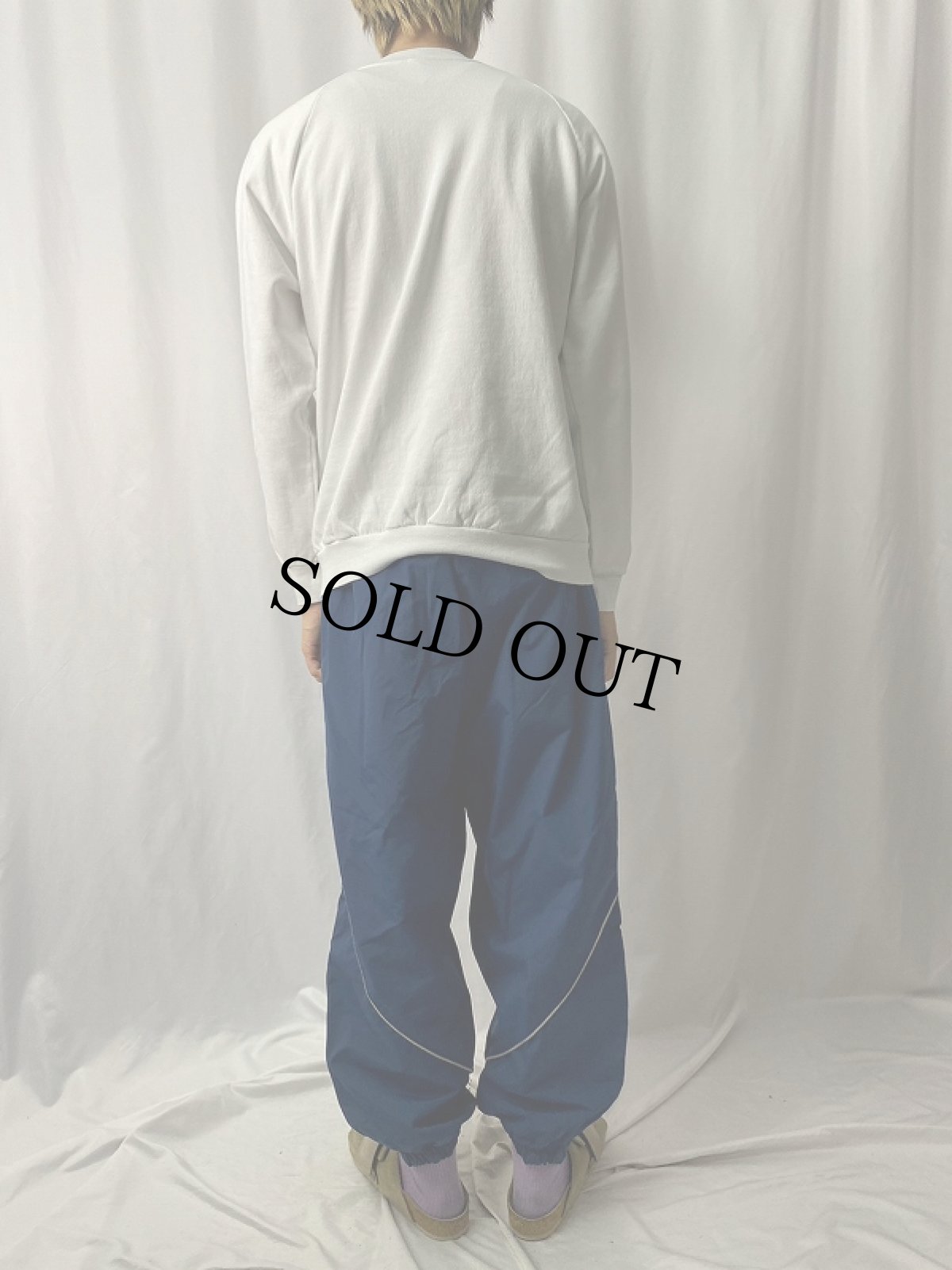 画像4: 80's BERTON USA製 イラストプリントスウェット XL (4)