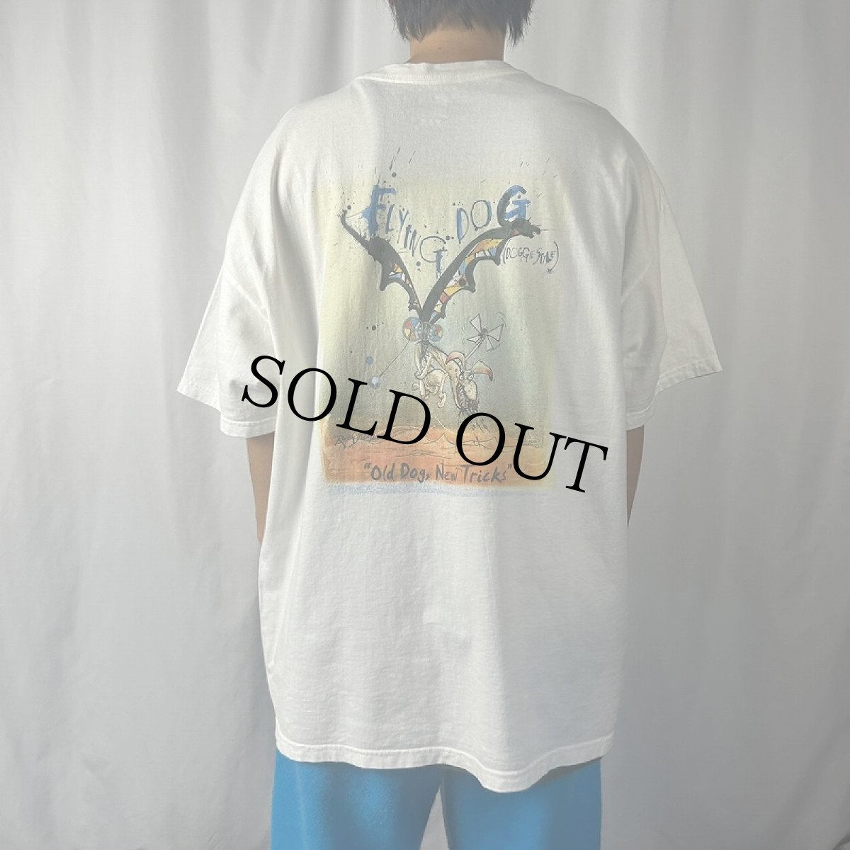 画像4: Ralph Steadman "FLYING DOG" アートプリントTシャツ 2XL (4)