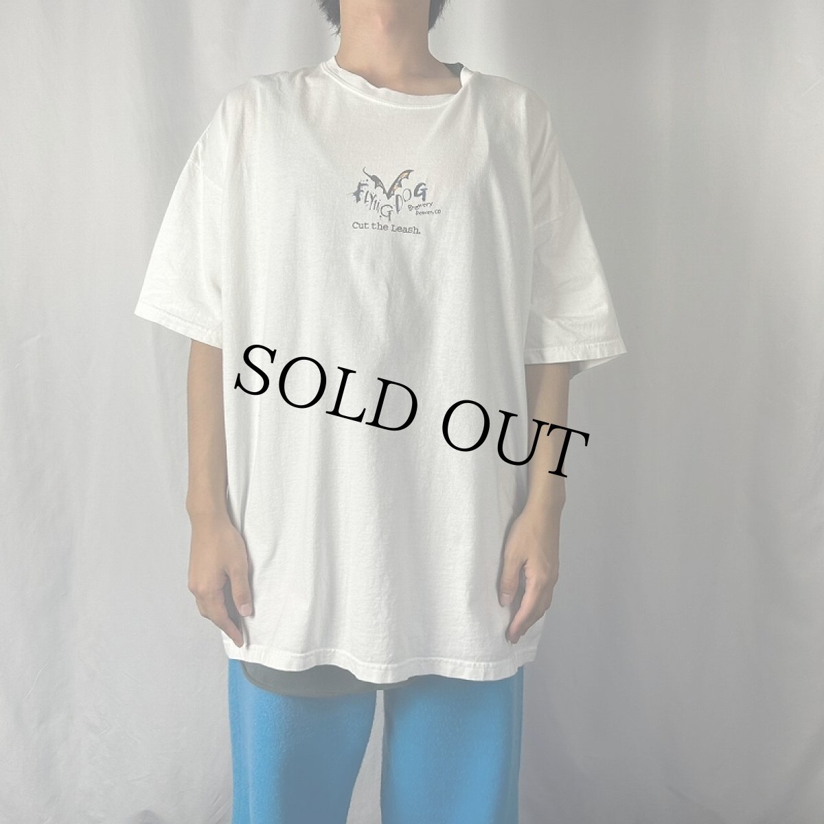 画像3: Ralph Steadman "FLYING DOG" アートプリントTシャツ 2XL (3)