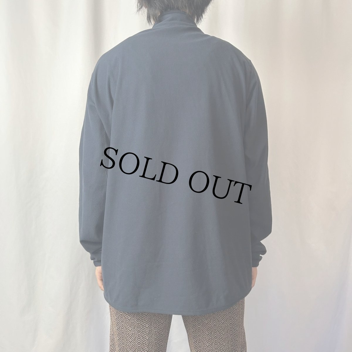 画像3: ARC'TERYX フリースジップジャケット NAVY XL (3)