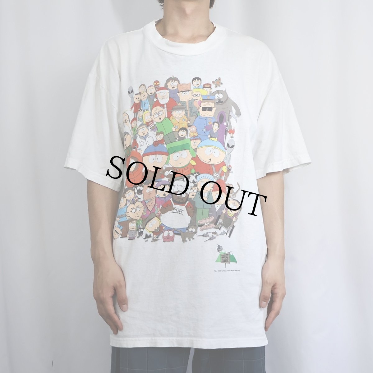 画像2: 90's SOUTH PARK キャラクタープリントTシャツ XL (2)