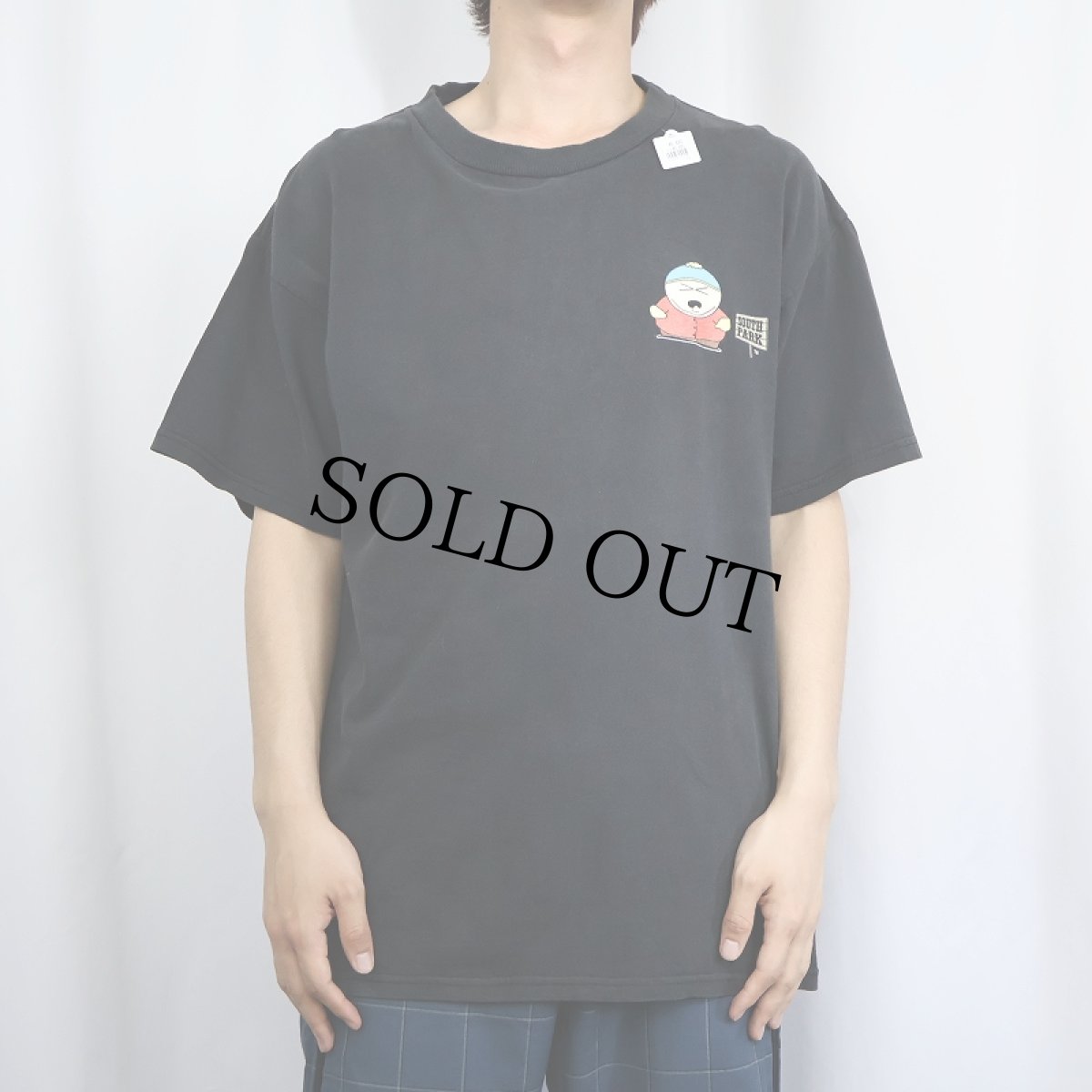 画像3: 90's SOUTH PARK "YOU'RE PISSIN' ME OFF OVER HERE." キャラクタープリントTシャツ BLACK (3)