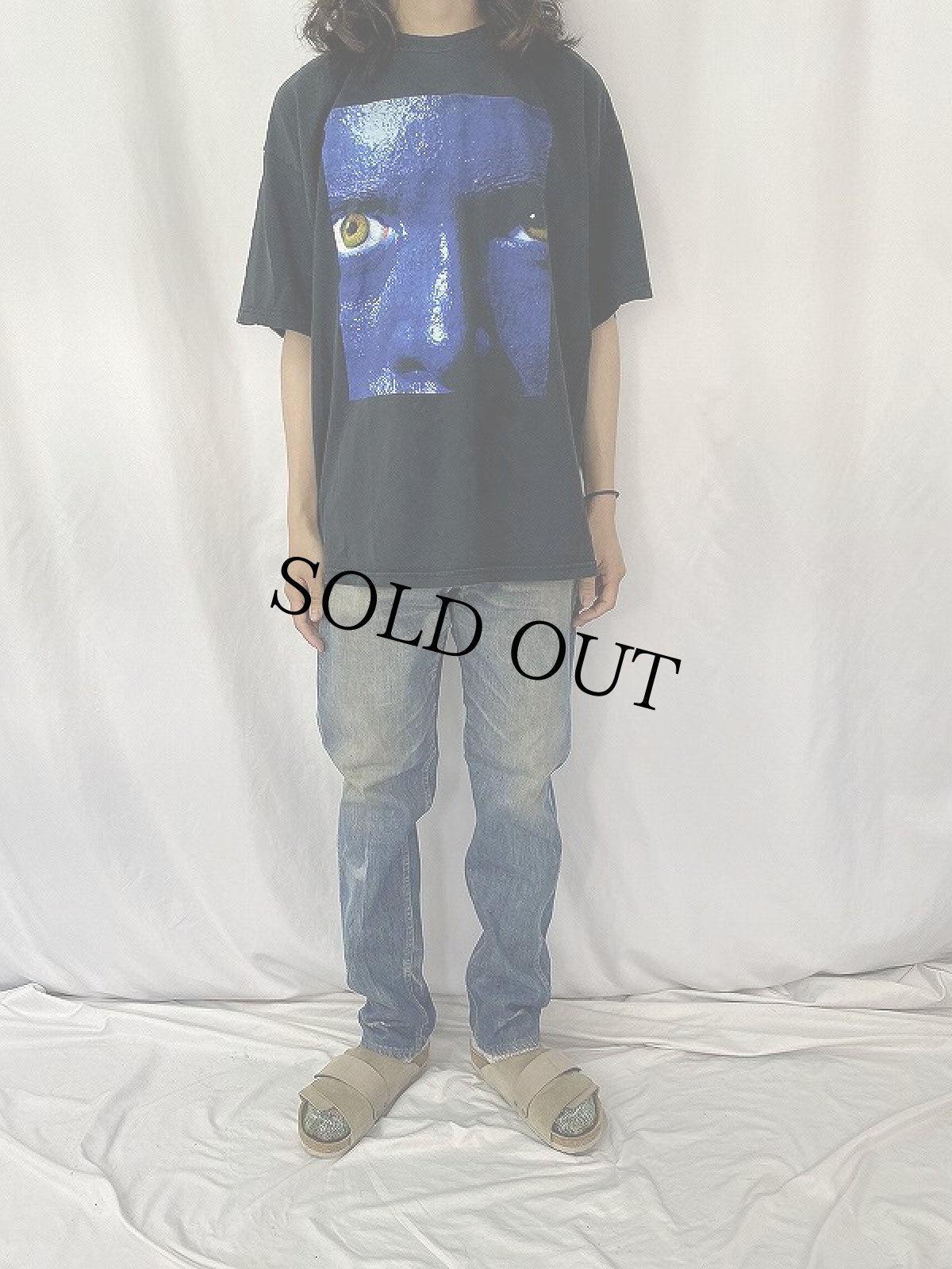 画像2: BLUE MAN GROUP アーティストプリントTシャツ XL (2)