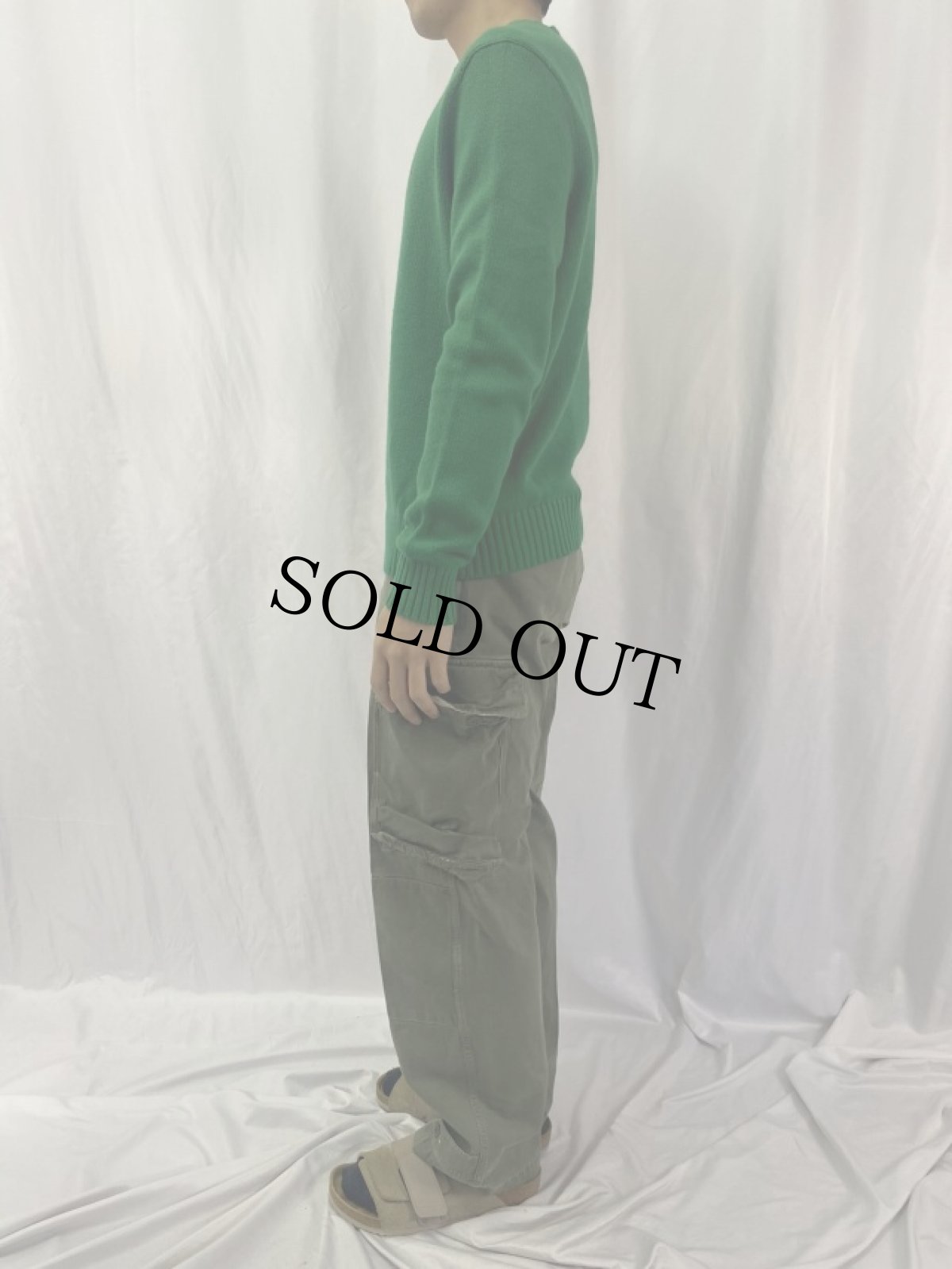 画像3: 60's FRENCH ARMY M-47後期 ヘリンボーンツイル カーゴパンツ W31 (3)