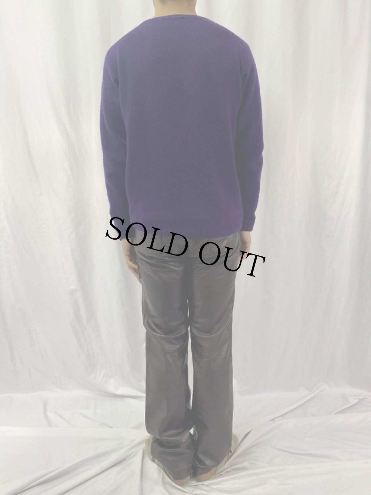 画像4: CANADA製 レザーパンツ W31 (4)