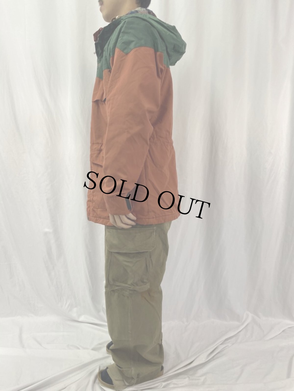 画像3: 80's Powderhorn Mountaineering ヨーク切り替え マウンテンパーカー L (3)