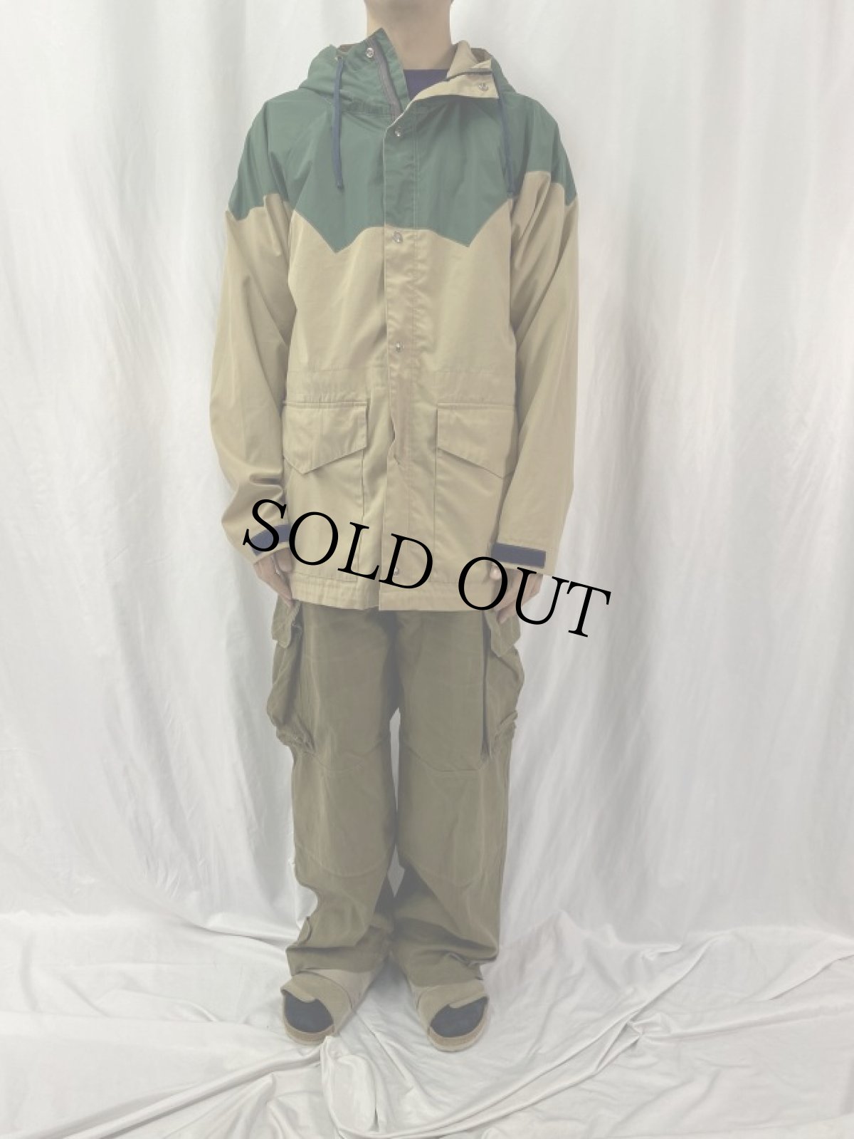 画像2: 〜80's BANANA EQUIPMENT ヨーク切り替え マウンテンパーカー L (2)