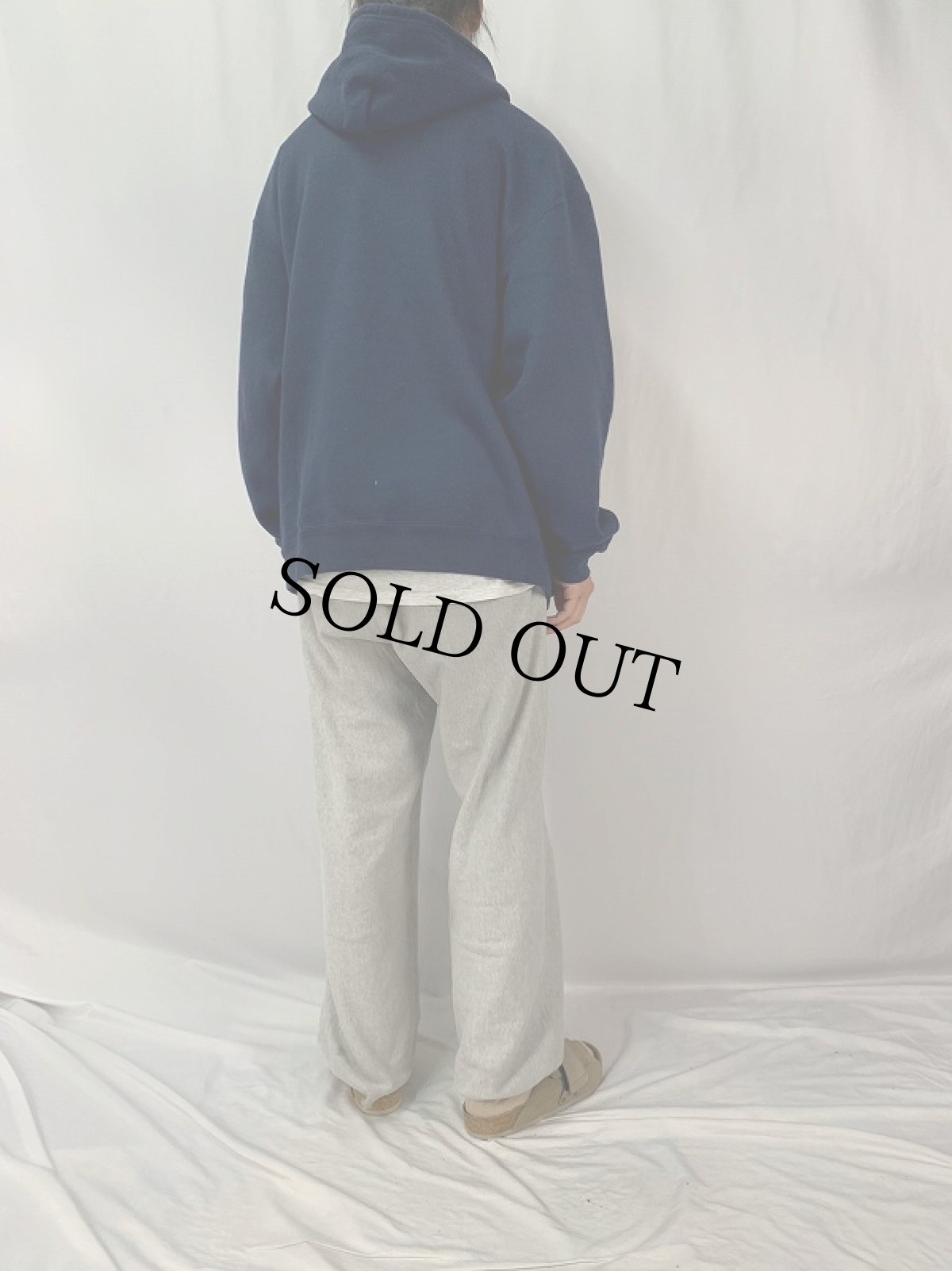 画像4: SOFEE "NAVY" スウェットジップパーカー 2XL (4)