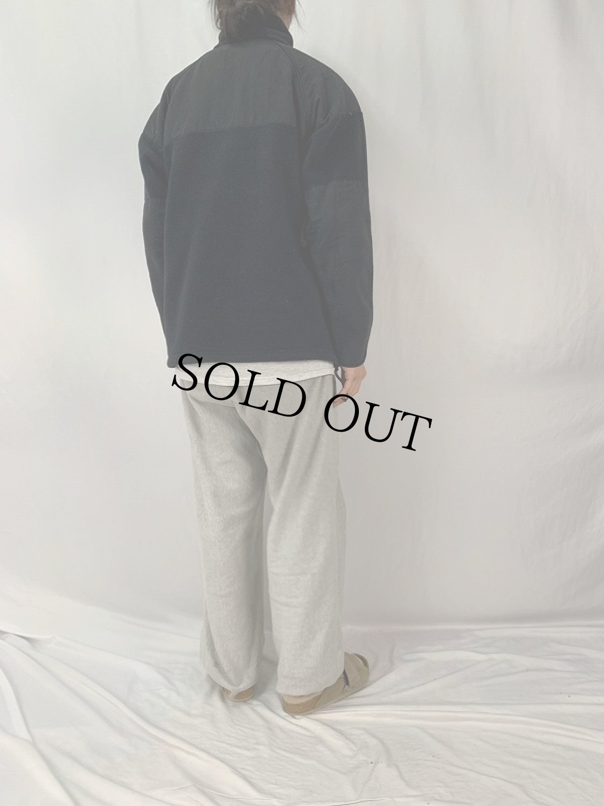 画像4: U.S.MILITARY ECWCS GEN2 "POLAETEC" フリースジャケット MEDIUM BALCK (4)