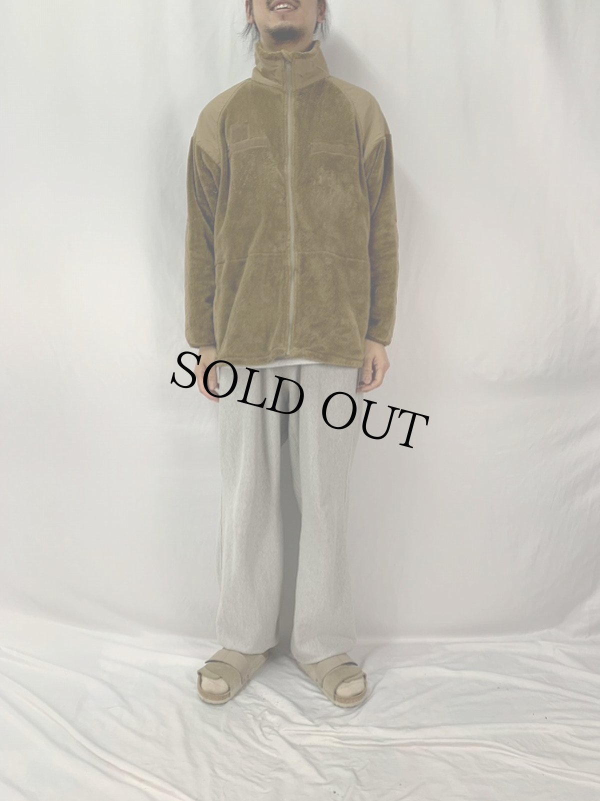 画像2: U.S.MILITARY ECWCS GEN3 Cold Weather "POLARTEC" コヨーテフリースジャケット (2)