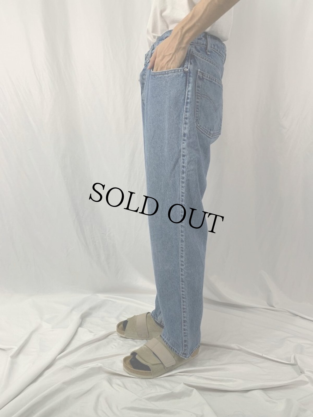 画像3: 90's Levi's SILVER TAB "Loose" USA製 デニムパンツ W34 (3)