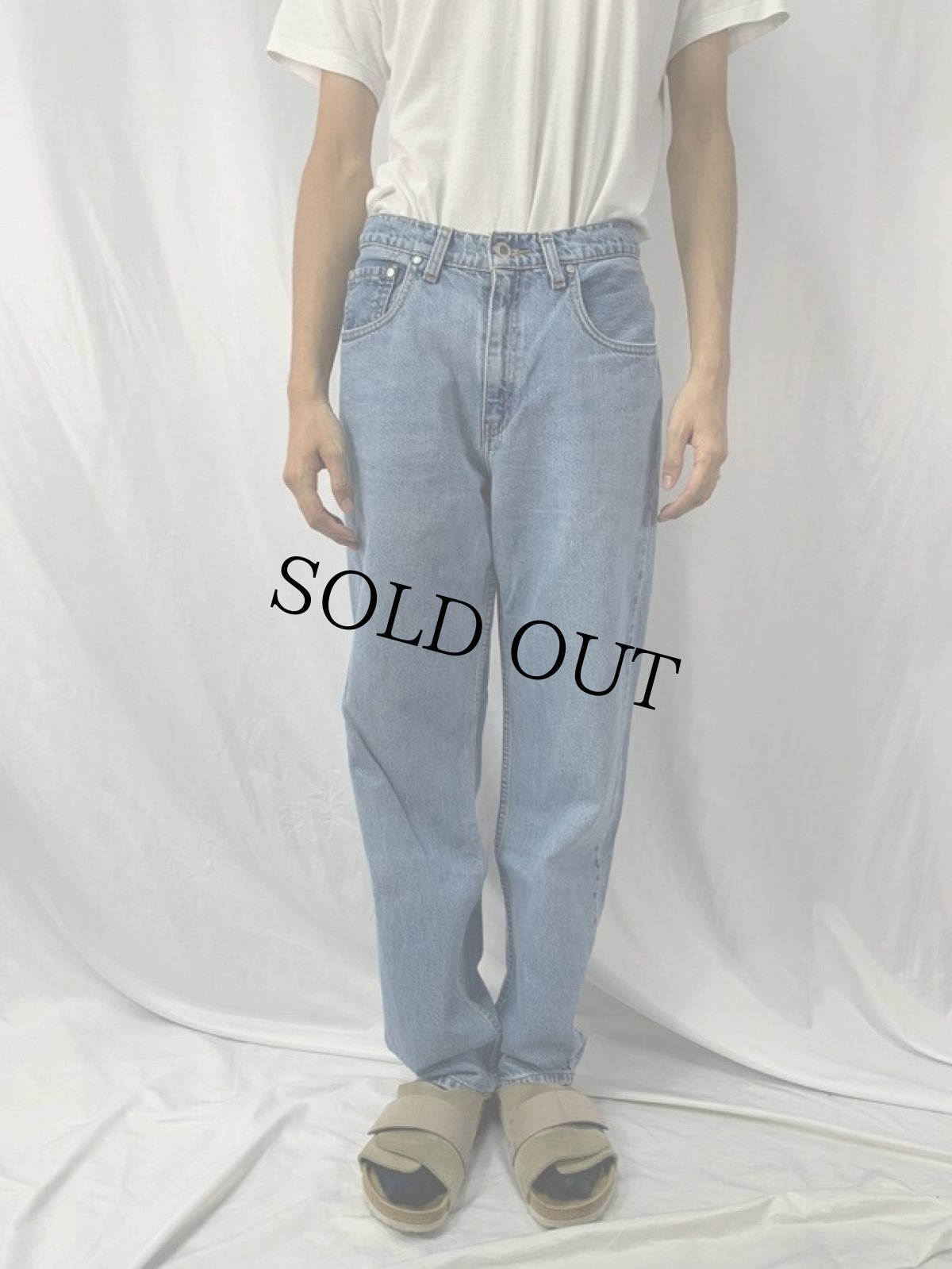 画像2: 90's Levi's SILVER TAB "Loose" USA製 デニムパンツ W29 (2)