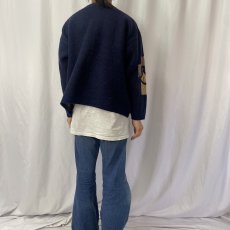 画像4: EURO SHIBAWI "CYBER WEAR" 柄織り スキーニットセーター XL (4)