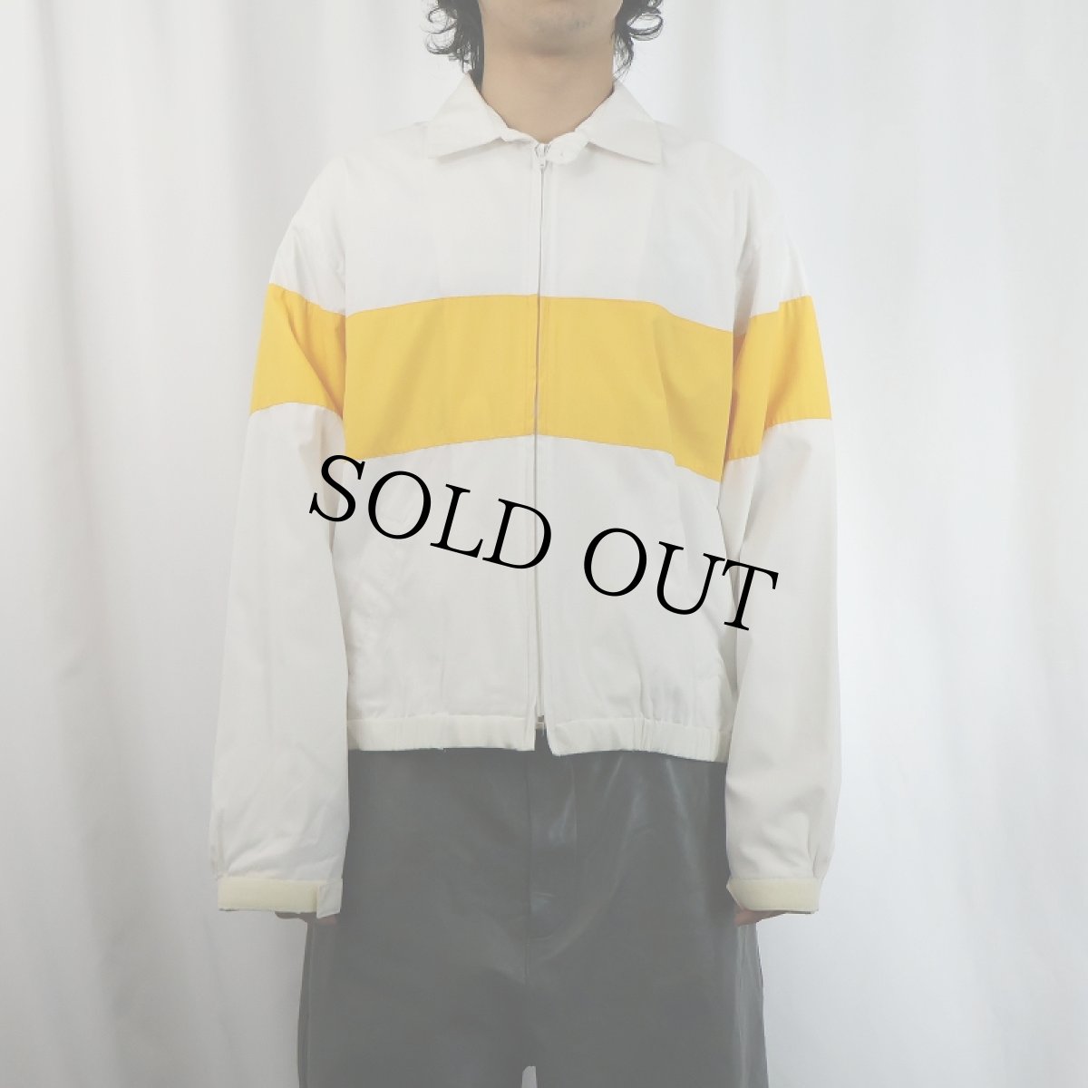 画像2: Eddie Bauer ラインデザイン スイングトップ L (2)