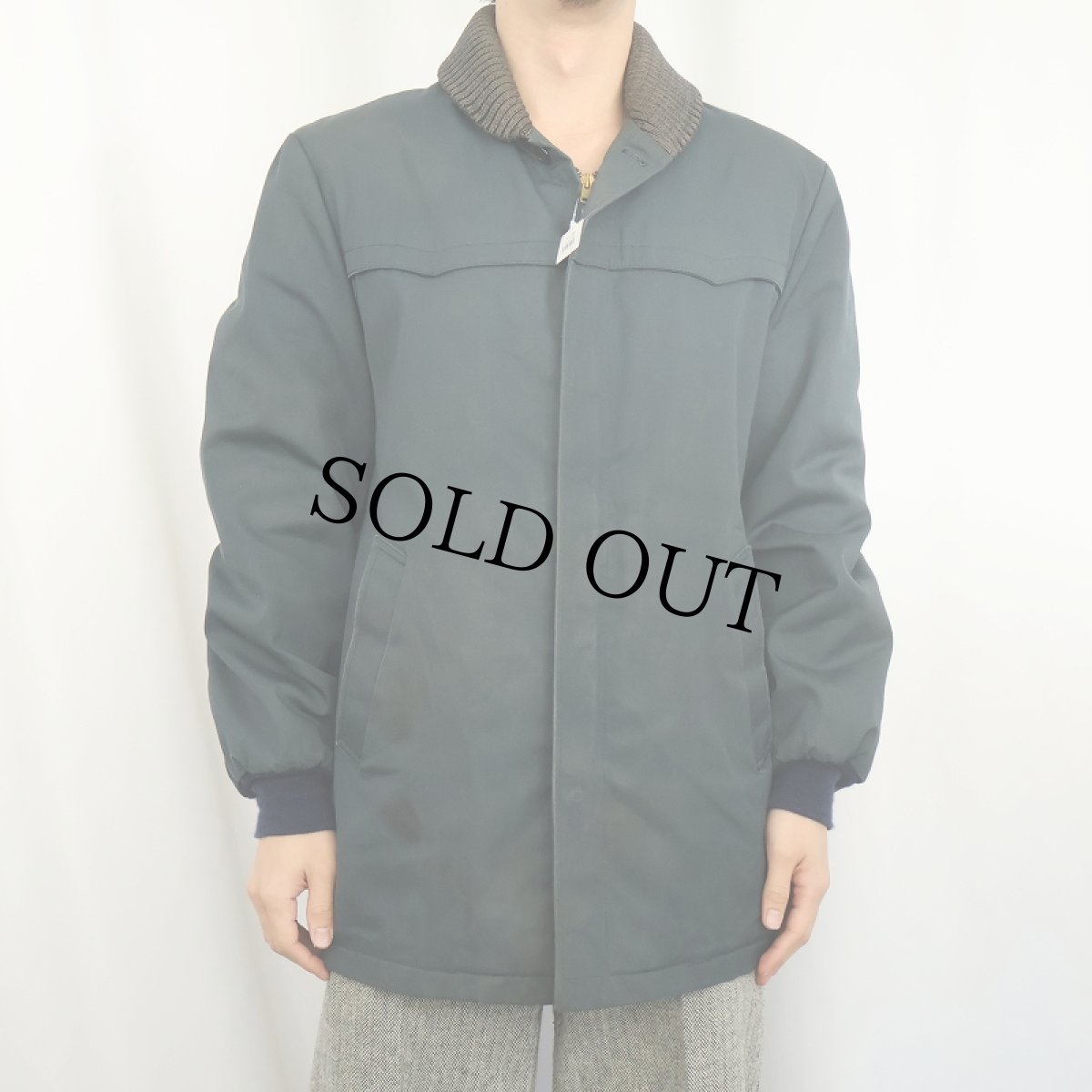 画像2: 70's Sears Oakbrook Sportswear 裏ボア コットンファラオジャケット SIZE38 (2)