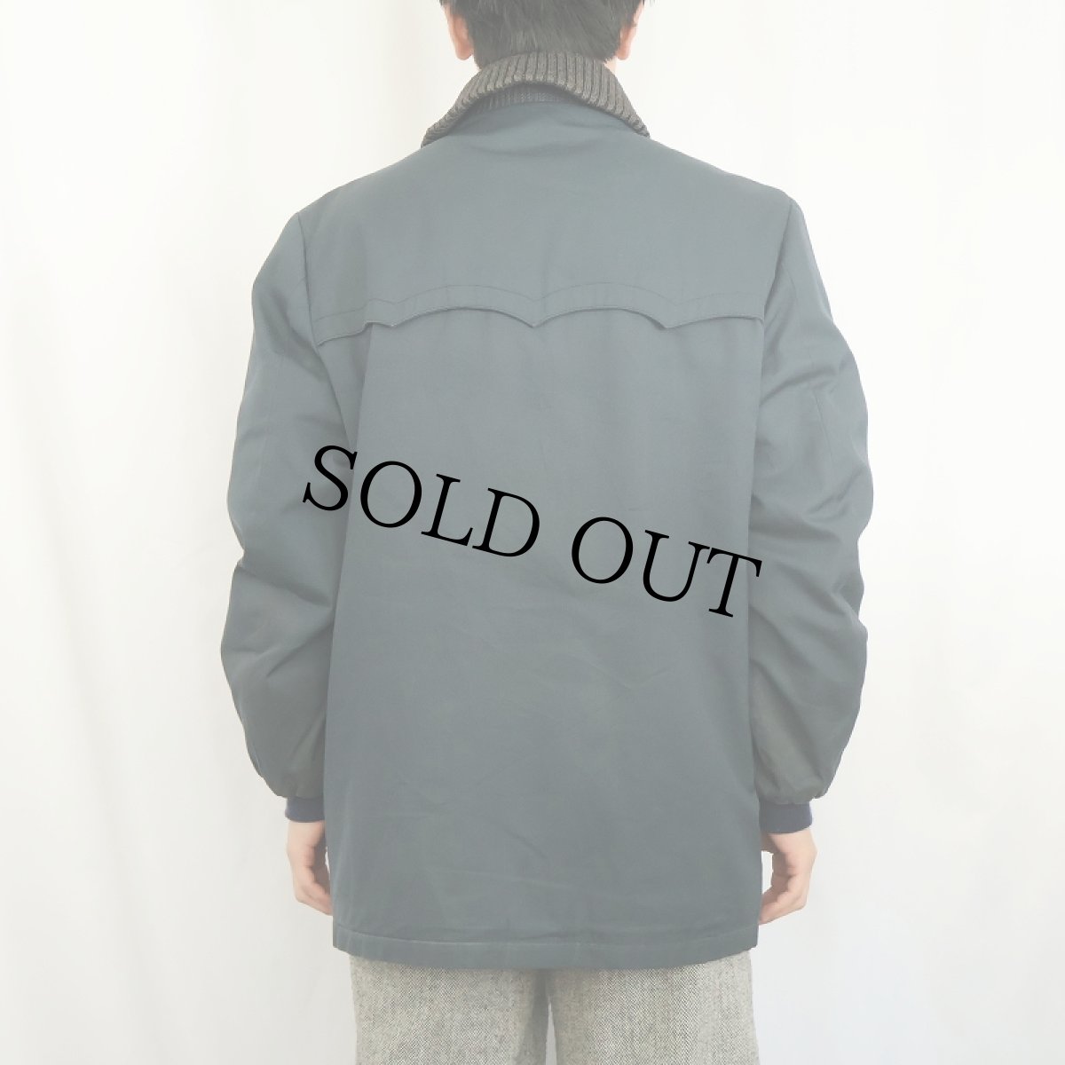 画像3: 70's Sears Oakbrook Sportswear 裏ボア コットンファラオジャケット SIZE38 (3)