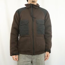 画像2: 90's U.S.ARMY ECWCSパイルライナー フリースベアジャケット MEDIUM  (2)