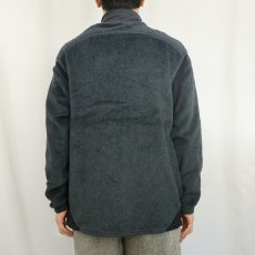 画像3: 90〜2000's Patagonia USA製 Rシリーズ R2 フリースジップジャケット GRAY L (3)