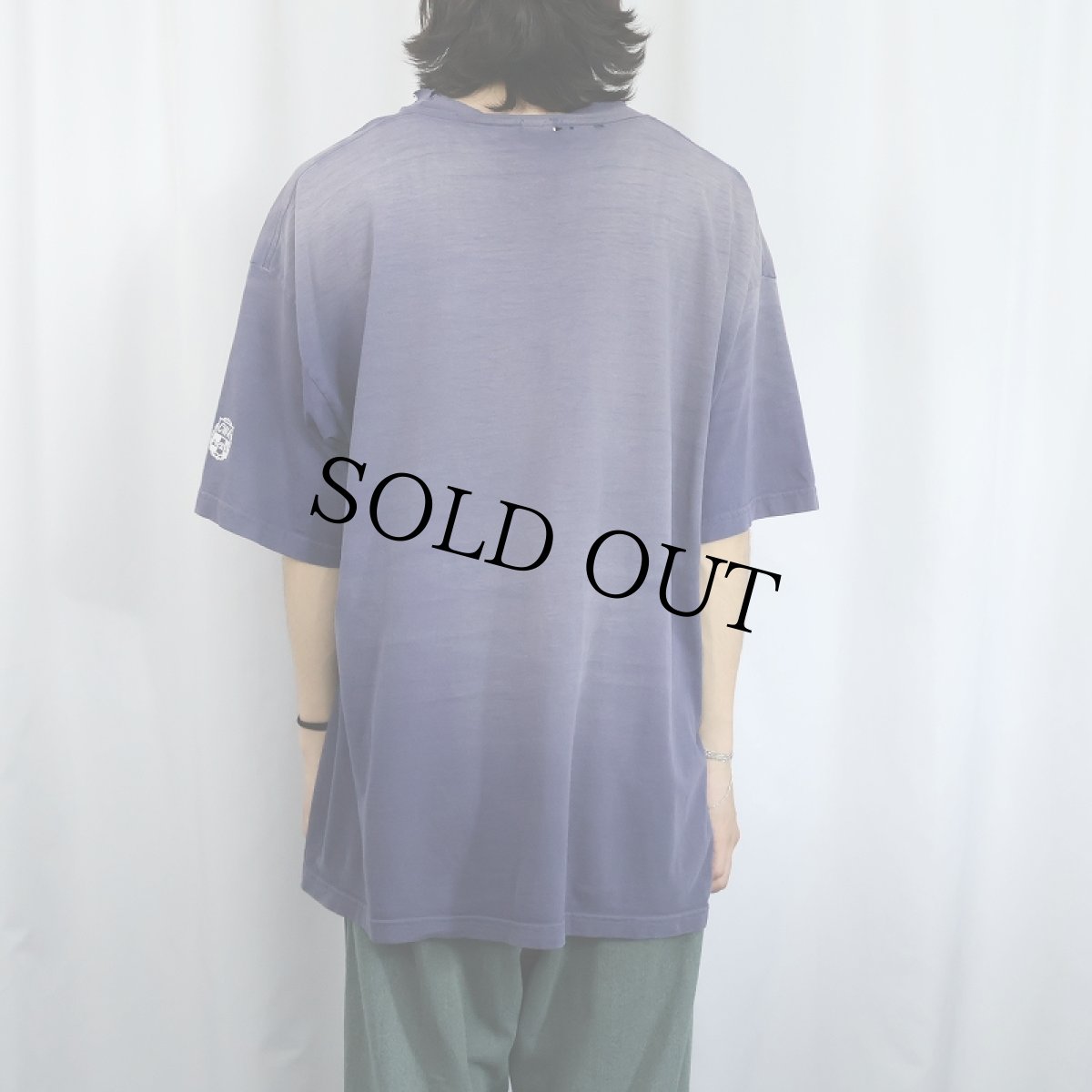 画像4: 90's AT&T  情報通信企業 ロゴプリントTシャツ NAVY 2XL (4)