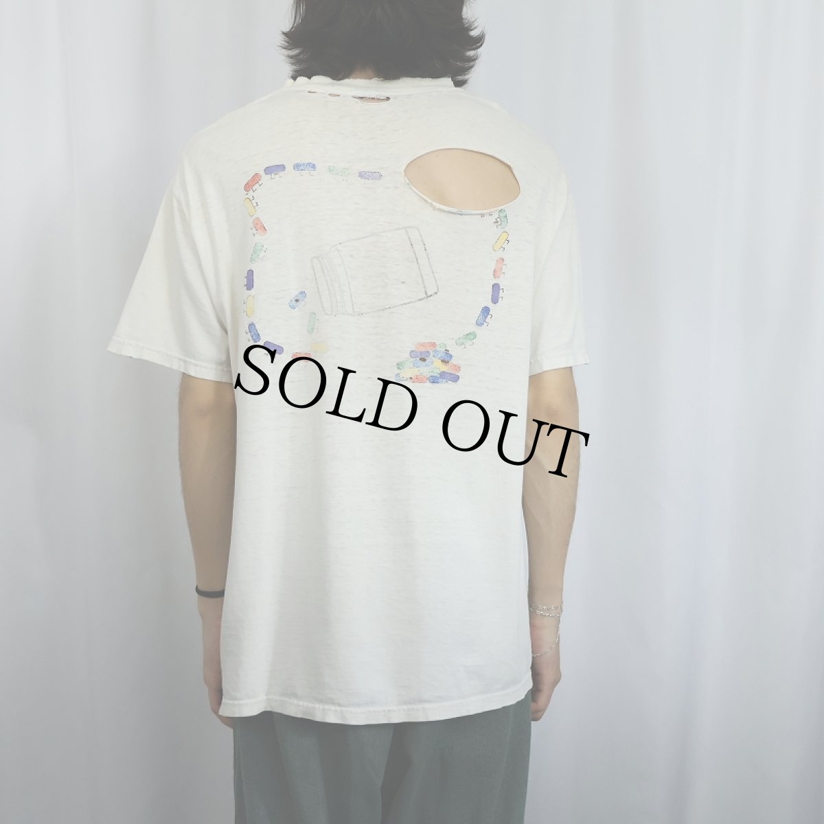 画像4: 2000's "got meds?" 広告パロディ プリントTシャツ (4)