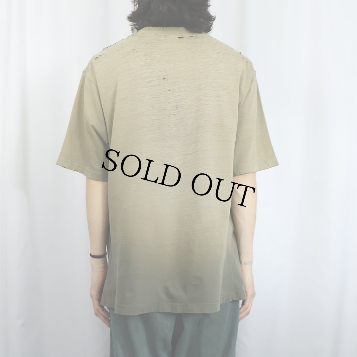 画像3: 90's〜 ROUNDTREE&YORKE 無地ポケットTシャツ L (3)