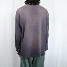 画像3: 90's〜 無地 ロンＴ NAVY (3)