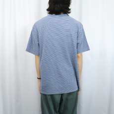 画像3: 90's〜 マルチボーダー柄 Tシャツ (3)
