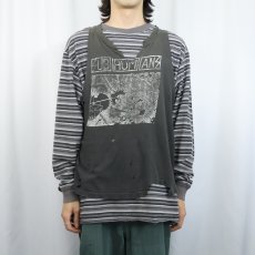 画像3: 90's Subhumans "The Day The Country Died" カットオフスリーブ パンクロックバンド プリントTシャツ BLACK (3)